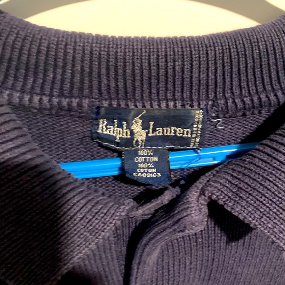 Navy Ralph Lauren Polo knit Jumper - Picture 3 of 4